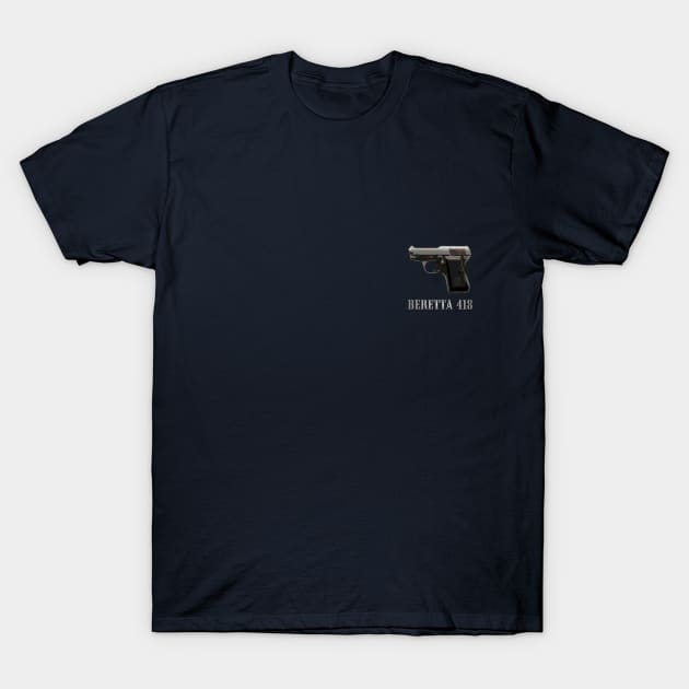 Beretta 418 logo T-Shirt by Spy Style